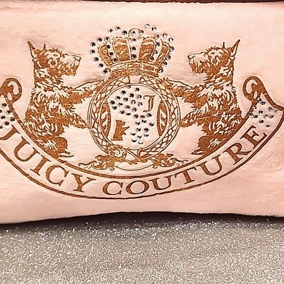 Juicy Couture Heritage Velour Cosmetic Case - Picture 7 of 8